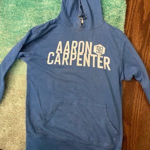 Blue Aaron Carpenter Magcon  Hoodie